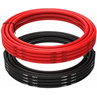 Los mejores  - TUOFENG Cable eléctrico de calibre 12 6 metros [3 m negro y 3 m rojo] 12 AWG Cable de silicona Cable de cobre estañado…